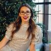 imageFEISEDY Fashion Rectangular Blue Light Glasses for Women Retro Small Frames Vintage Trendy 90s Square Eyeglasses B0255Black
