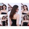 imageFEISEDY Fashion Rectangular Blue Light Glasses for Women Retro Small Frames Vintage Trendy 90s Square Eyeglasses B0255Tortoise