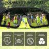 imageFEISEDY Kids Sunglasses Polarized Youth Baseball Sunglasses Sports Cycling Glasses for Boys Girls Age 48 B0183Black Frame Grey Lens