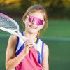 imageFEISEDY Kids Sunglasses Polarized Youth Baseball Sunglasses Sports Cycling Glasses for Boys Girls Age 48 B0183White Frame Pink Mirrored Lens