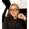 imageFEISEDY Oval Blue Light Glasses for Woman Vintage Small Face Lightweight Eyeglasses Retro Nerd Y2K Frame B0290Black