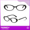 imageFEISEDY Oval Blue Light Glasses for Woman Vintage Small Face Lightweight Eyeglasses Retro Nerd Y2K Frame B0290Black