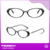 imageFEISEDY Oval Blue Light Glasses for Woman Vintage Small Face Lightweight Eyeglasses Retro Nerd Y2K Frame B0290Transparent Grey