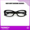 imageFEISEDY Retro Oval Blue Light Blocking Glasses for Women Nerd Fake Glasses Y2k Small Eyewear Frame B0229Black
