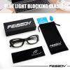imageFEISEDY Retro Oval Blue Light Blocking Glasses for Women Nerd Fake Glasses Y2k Small Eyewear Frame B0229Black