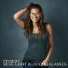 imageFEISEDY Retro Oval Blue Light Blocking Glasses for Women Nerd Fake Glasses Y2k Small Eyewear Frame B0229Olive Green