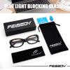 imageFEISEDY Retro Oval Blue Light Blocking Glasses for Women Nerd Fake Glasses Y2k Small Eyewear Frame B0229Tortoise