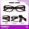 imageFEISEDY Retro Oval Blue Light Blocking Glasses for Women Nerd Fake Glasses Y2k Small Eyewear Frame B0229Tortoise