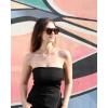 imageFEISEDY Retro Square Aviator Sunglasses Women Men 70s Vintage Trendy Plastic Frame Sun Glasses B4158Orange  Tortoise