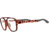 imageFEISEDY Sports Blue Light Glasses for Men Lightweight Anti Slip Running Cycling Square Glasses Computer Eyeglasses B0156Matte Tortoise