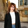 imageFEISEDY Vintage Oval Glasses for Women Men Retro Tortoise Blue Light Blocking Glasses Small Fake Nerd Eyewear Frames B0254Tortoise