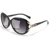 imageFEISEDY Women Oversized Polarized Sunglasses Ladies Large Shades Classic Fox Sunglasses B2730Black