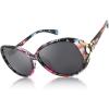 imageFEISEDY Women Oversized Polarized Sunglasses Ladies Large Shades Classic Fox Sunglasses B2730Floral