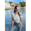 imageFEISEDY Womens Sunglasses Trendy Mirrored One Piece Lens Men Reflective Sun Glasses B4114Sliver Mirror