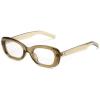 imageFEISEDY Retro Oval Blue Light Blocking Glasses for Women Nerd Fake Glasses Y2k Small Eyewear Frame B0229Olive Green