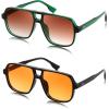 Orange & Green