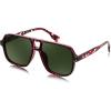 Tortoise Frame/Green Lens