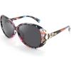 imageFEISEDY Women Oversized Polarized Sunglasses Ladies Large Shades Classic Fox Sunglasses B2730Floral