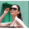 imageFEISEDY Vintage 70s Aviator Sunglasses Men Women Classic Retro Trendy Large Frame UV400 Sun Glasses B0030Green