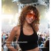 imageFEISEDY Vintage 70s Aviator Sunglasses Men Women Classic Retro Trendy Large Frame UV400 Sun Glasses B0030Orange