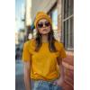 imageFEISEDY Vintage 70s Square Aviator Sunglasses Polarized Women Men Metal Design UV400 Sun Glasses B0137Tea