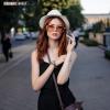 imageFEISEDY Vintage Square 70s Aviator Sunglasses Women Men Classic Trendy Acetate Frame UV400 Sun Glasses B0117Transparent Tea  Light Tea