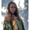 imageFEISEDY Blue Light Blocking Glasses Fake Nerd Clear Square Computer Lightweight Pilot Glasses Frame Oversized B2866Transparent Green