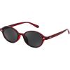 007 Transparent Red Frame & Grey