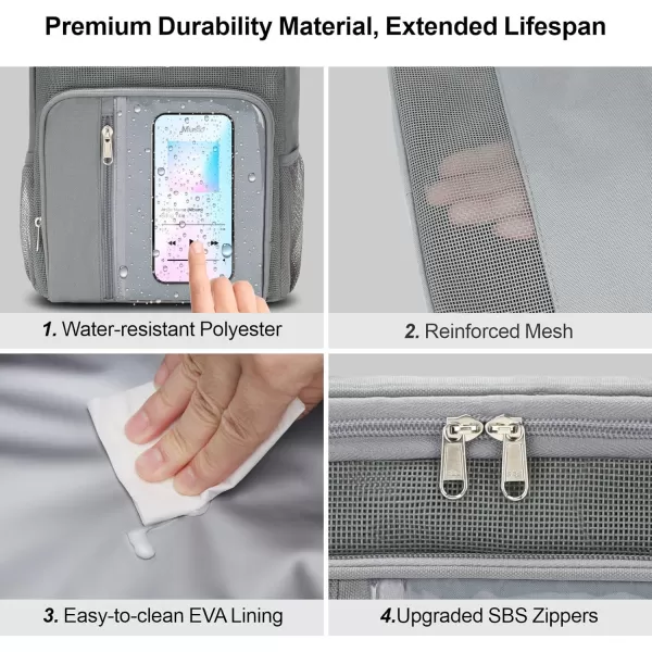 Fcolor Shower Caddy Portable  College Dorm Essentials for Guys with Hooks QuickDry Shower Caddy for Dorm Travel Essentials WaterResistant with Multiple Pockets for Easy Access BlackBeautiful Grey
