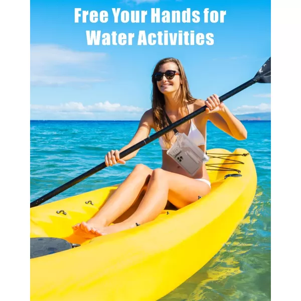 Fcolor Waterproof Fanny Pack  Waterproof Phone Pouch with Waist Strap  Cruise Essentials Must Haves Waterproof Pouch Dry Bag Keep Phone Valuables Safe for Beach Kayaking Boating Fishing2Phone CaseBlackBlue2Fanny PacksClearLeaf