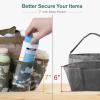 imageFcolor Mesh Shower Caddy Portable with Dividers  Upgrade Deeper 7 Pockets Dorm Room Essentials with S Hook Shower Bag Basket Tote for Guys Girls College Camping Toiletry Bathroom BlackL  Brown Camouflage