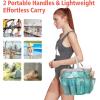 imageFcolor Mesh Shower Caddy Portable with Dividers  Upgrade Deeper 7 Pockets Dorm Room Essentials with S Hook Shower Bag Basket Tote for Guys Girls College Camping Toiletry Bathroom Black1 Pack L Mint Green
