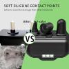 imageFcolor Dog Training Collar Rechargeable Waterproof Dog Shock Collar for Dogs with Remote 2600ft with Beep Vibrating Shock LED Light 4 Modes for Small Medium Large Dogs1Pack PVC Collar