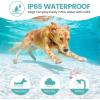 imageFcolor Dog Training Collar Rechargeable Waterproof Dog Shock Collar for Dogs with Remote 2600ft with Beep Vibrating Shock LED Light 4 Modes for Small Medium Large Dogs3Pack PVC Collar in Mixed YellowOrangeBlack