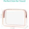 imageFcolor Hanging Shower Caddy Portable  College Dorm Essentials for Girls Guys with Hooks Soft Crossbody Shoulder Strap Multiple Pockets QuickDry Shower Bag for Dorm Travel Essentials Dark GreyShower Caddy with Makeup Bag Pink