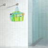 imageFcolor Mesh Shower Caddy Portable with Drawstring  Upgrade Deeper 7 Pockets Dorm Room Essentials for Guys Girls with S Hook Shower Bag Basket Tote for College Camping Bathroom Yellow BeachGreen with Drawstring