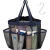 Black with Dark Blue with Drawstring