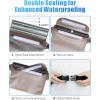imageFcolor Waterproof Fanny Pack  Waterproof Phone Pouch with Waist Strap  Cruise Essentials 2025 Must Haves Waterproof Pouch Dry Bag Keep Phone Valuables Safe for Beach Kayaking Boating Fishing1 Pack  Brown