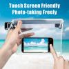 imageFcolor Waterproof Fanny Pack  Waterproof Phone Pouch with Waist Strap  Cruise Essentials 2025 Must Haves Waterproof Pouch Dry Bag Keep Phone Valuables Safe for Beach Kayaking Boating Fishing1 Pack  Clear