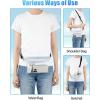 imageFcolor Waterproof Fanny Pack  Waterproof Phone Pouch with Waist Strap  Cruise Essentials 2025 Must Haves Waterproof Pouch Dry Bag Keep Phone Valuables Safe for Beach Kayaking Boating Fishing2 Packs  ClearLeaf