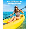 imageFcolor Waterproof Fanny Pack  Waterproof Phone Pouch with Waist Strap  Cruise Essentials 2025 Must Haves Waterproof Pouch Dry Bag Keep Phone Valuables Safe for Beach Kayaking Boating Fishing2 Packs  Phone CaseBlackFanny PackClear