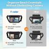 imageFcolor Waterproof Fanny Pack  Waterproof Phone Pouch with Waist Strap  Cruise Essentials 2025 Must Haves Waterproof Pouch Dry Bag Keep Phone Valuables Safe for Beach Kayaking Boating FishingWith Sponge  1 Pack  Black