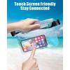 imageFcolor Waterproof Fanny Pack  Waterproof Phone Pouch with Waist Strap  Cruise Essentials 2025 Must Haves Waterproof Pouch Dry Bag Keep Phone Valuables Safe for Beach Kayaking Boating Fishing2 Packs  LeafLeaf