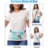 imageFcolor Waterproof Fanny Pack  Waterproof Phone Pouch with Waist Strap  Cruise Essentials 2025 Must Haves Waterproof Pouch Dry Bag Keep Phone Valuables Safe for Beach Kayaking Boating Fishing2 Packs  LeafLeaf