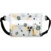 imageFcolor Waterproof Fanny Pack  Waterproof Phone Pouch with Waist Strap  Cruise Essentials 2025 Must Haves Waterproof Pouch Dry Bag Keep Phone Valuables Safe for Beach Kayaking Boating Fishing1 Pack  Pineapple