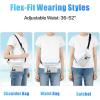 image:imageFcolor Waterproof Fanny Pack  Cruise Essentials 2026  Waterproof Pouch with Adjustable Waist Strap Triple Zipper RollTop Dry Bag for Phone Keep Passport Valuables Dry for Beach Kayaking Boating2 Pack ClearLeaf