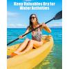 image:imageFcolor Waterproof Fanny Pack  Cruise Essentials 2026  Waterproof Pouch with Adjustable Waist Strap Triple Zipper RollTop Dry Bag for Phone Keep Passport Valuables Dry for Beach Kayaking Boating1 Pack Pineapple