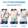 image:imageFcolor Waterproof Fanny Pack  Cruise Essentials 2026  Waterproof Pouch with Adjustable Waist Strap Triple Zipper RollTop Dry Bag for Phone Keep Passport Valuables Dry for Beach Kayaking Boating1 Pack Leaf