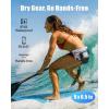 image:imageFcolor Waterproof Fanny Pack  Cruise Essentials 2026  Waterproof Pouch with Adjustable Waist Strap Triple Zipper RollTop Dry Bag for Phone Keep Passport Valuables Dry for Beach Kayaking Boating2 Pack ClearLeaf