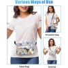 image:imageFcolor Waterproof Fanny Pack  Cruise Essentials 2026  Waterproof Pouch with Adjustable Waist Strap Triple Zipper RollTop Dry Bag for Phone Keep Passport Valuables Dry for Beach Kayaking Boating1 Pack Pineapple
